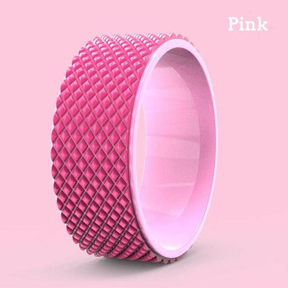Yoga Training Wheel - Pink
