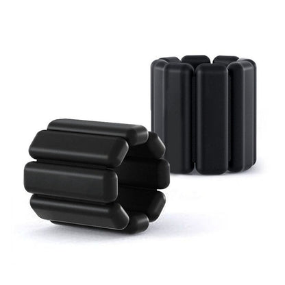 Adjustable Weighted Wrist and Ankle Band - Black 1 Pair x 1LB