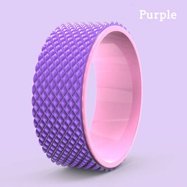Yoga Training Wheel - Purple