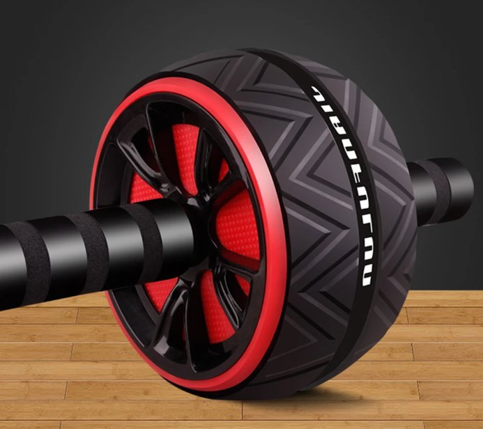Abdominal Wheel - Black Red