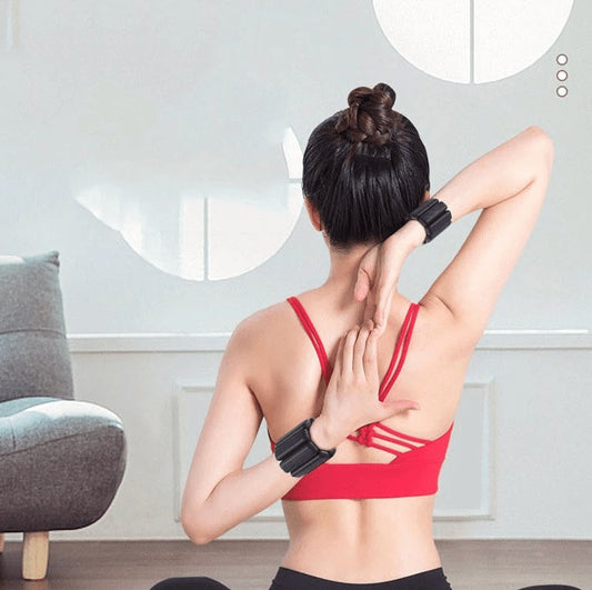 Adjustable Weighted Wrist and Ankle Band - Gray 1 Pair x 1LB FlexReliefStore