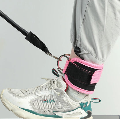 Gym Ankle Adjustable Straps - Pink 1pcs