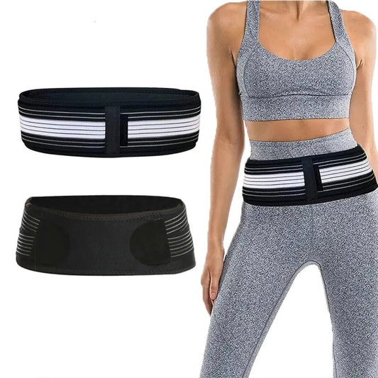 Joint Hip Belt Lower Back Support - Black Length 109cm FlexReliefStore