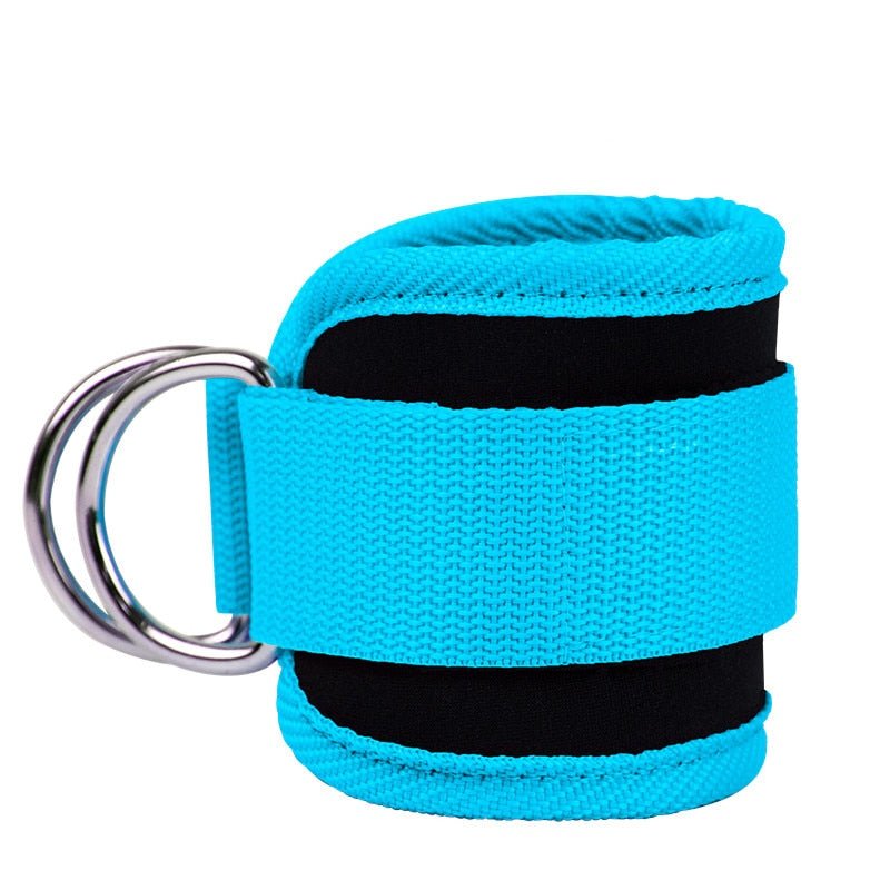 Gym Ankle Adjustable Straps - Blue 1pcs