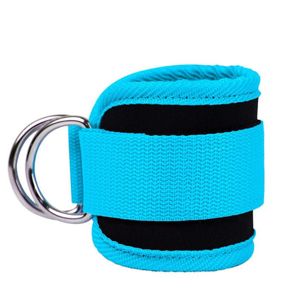 Gym Ankle Adjustable Straps - Blue 1pcs