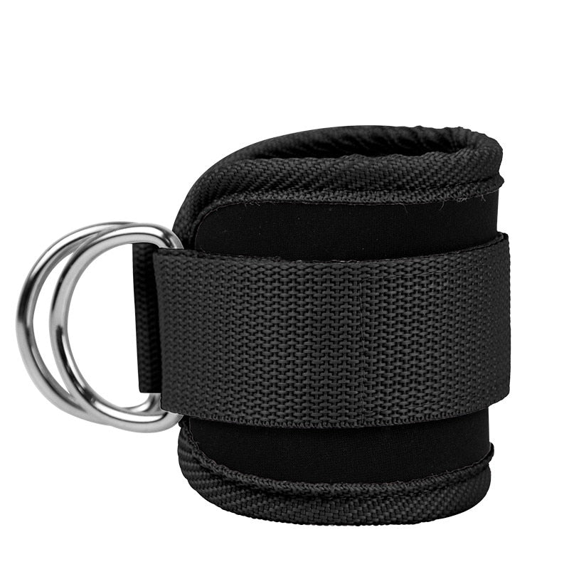 Gym Ankle Adjustable Straps - Black 1pcs